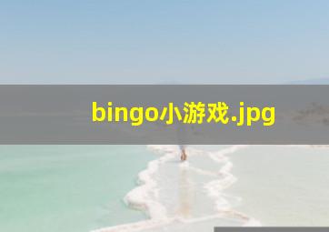bingo小游戏